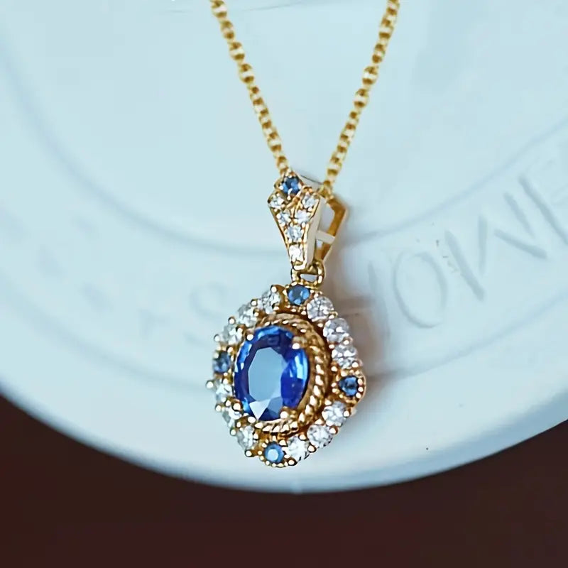 Radiant Sunset Gold Necklace