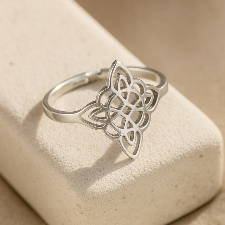 Adjustable 'Eternal Protection' Ring