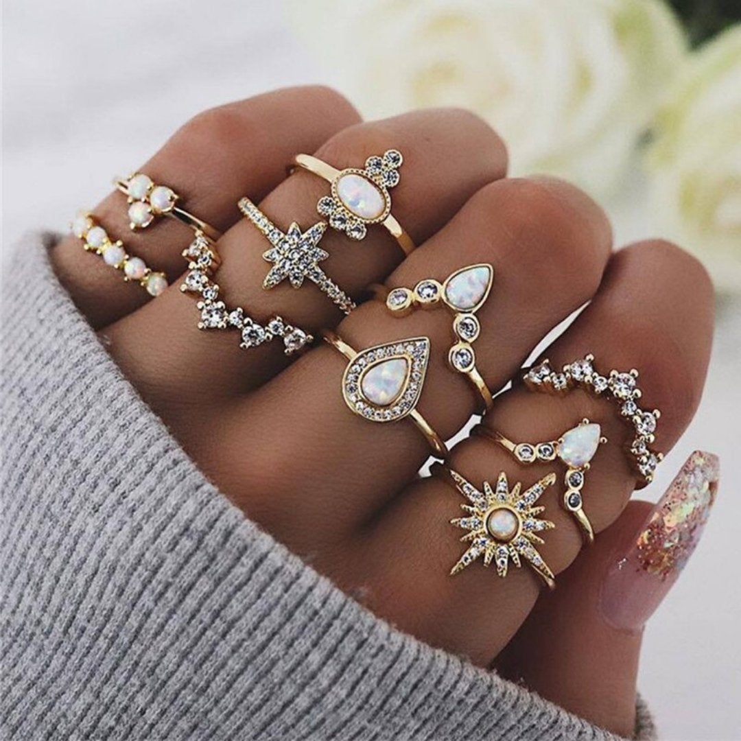 Exclusive Premium Ring Set: 8 to 12 Rings