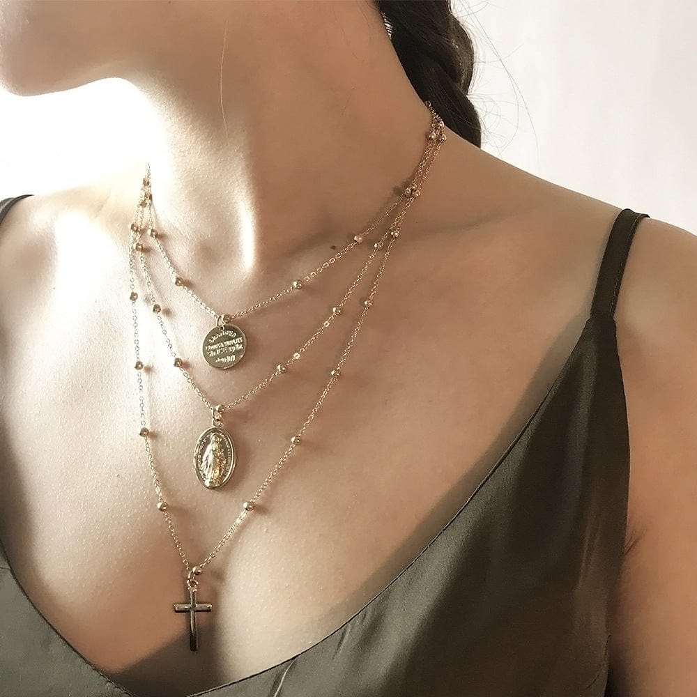 3-in-1 Layered Crossover Collar