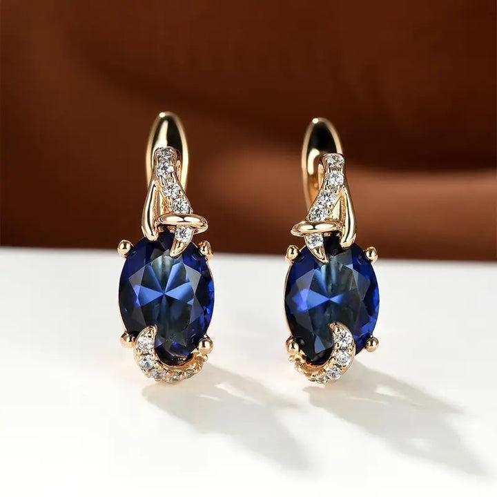 Midnight Gold Earrings