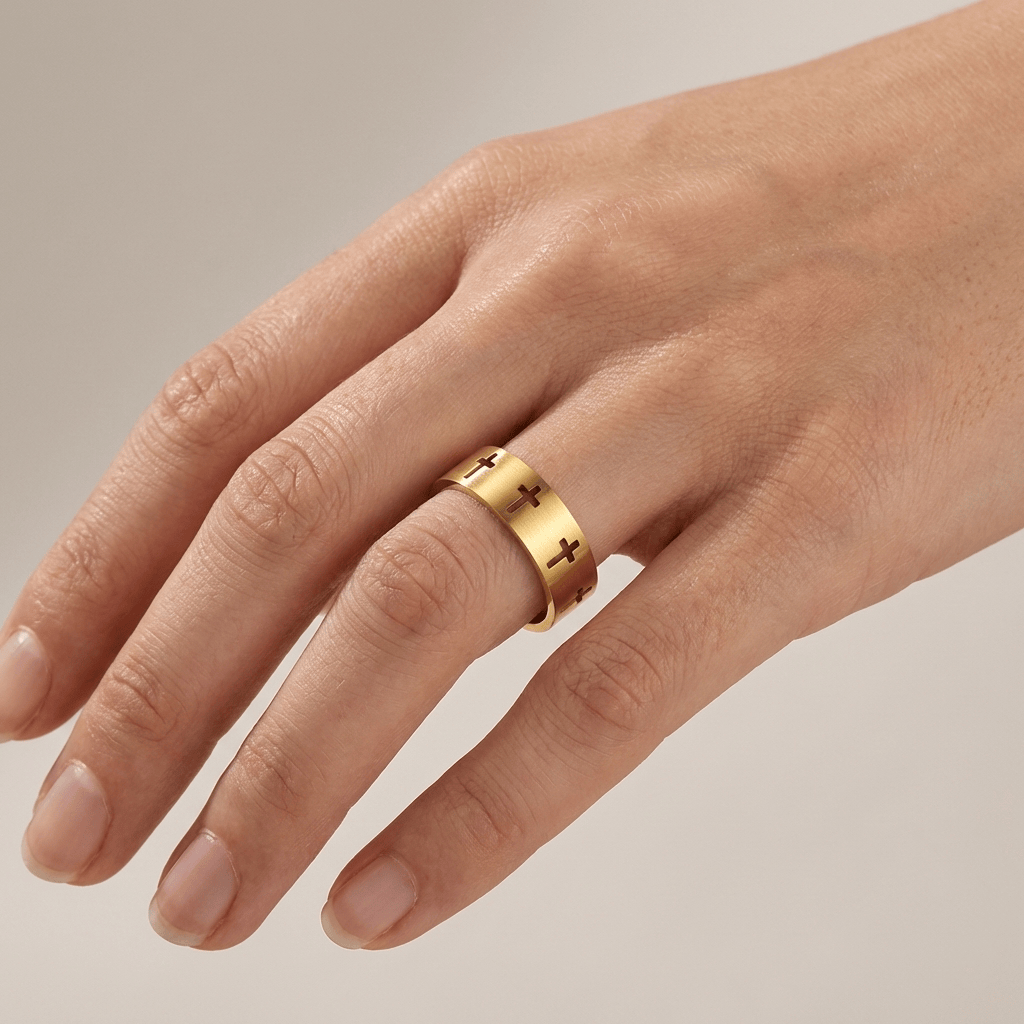 Blessed CrossFit Cut Ring