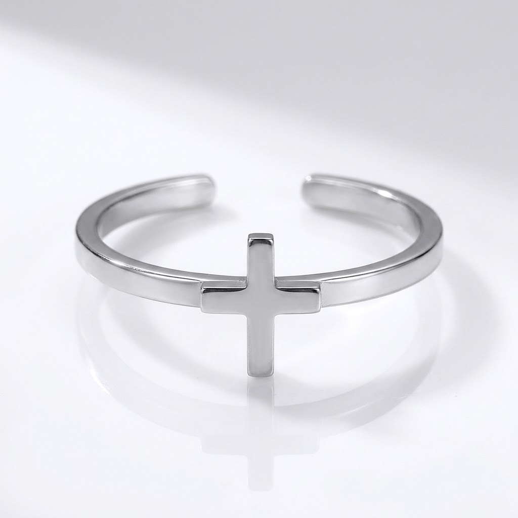 Adjustable Upper Ring with Cross Design