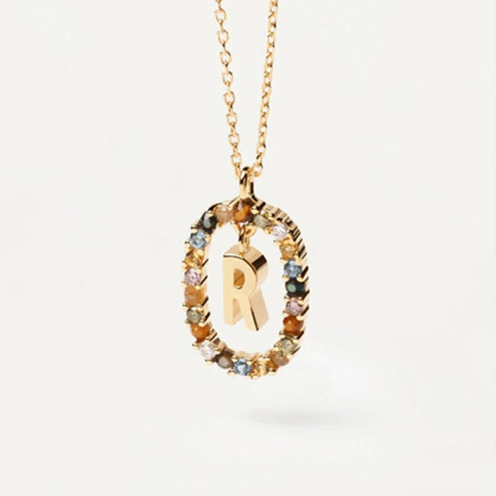 Chic Multicolor Stone Necklace
