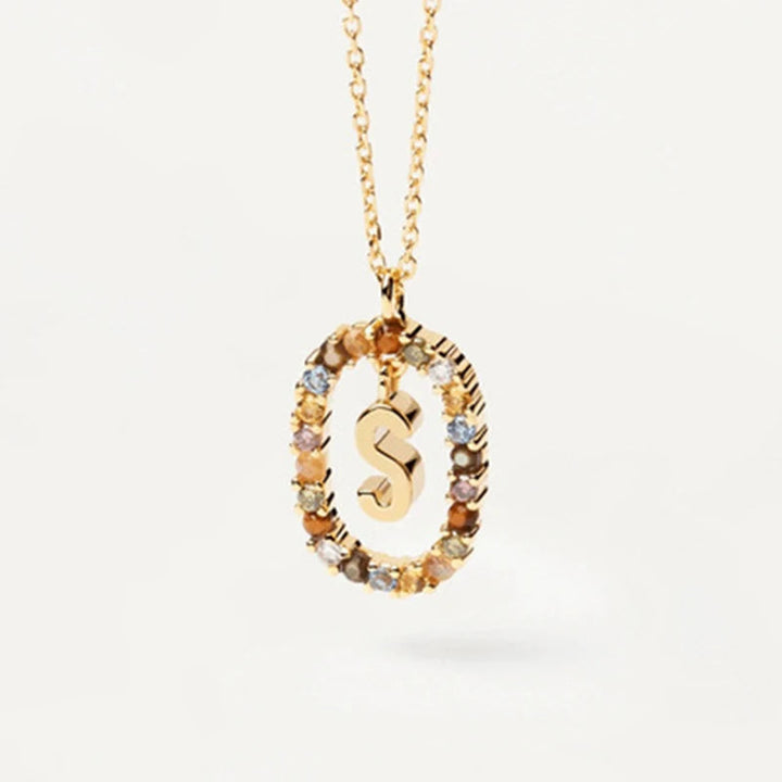 Chic Multicolor Stone Necklace