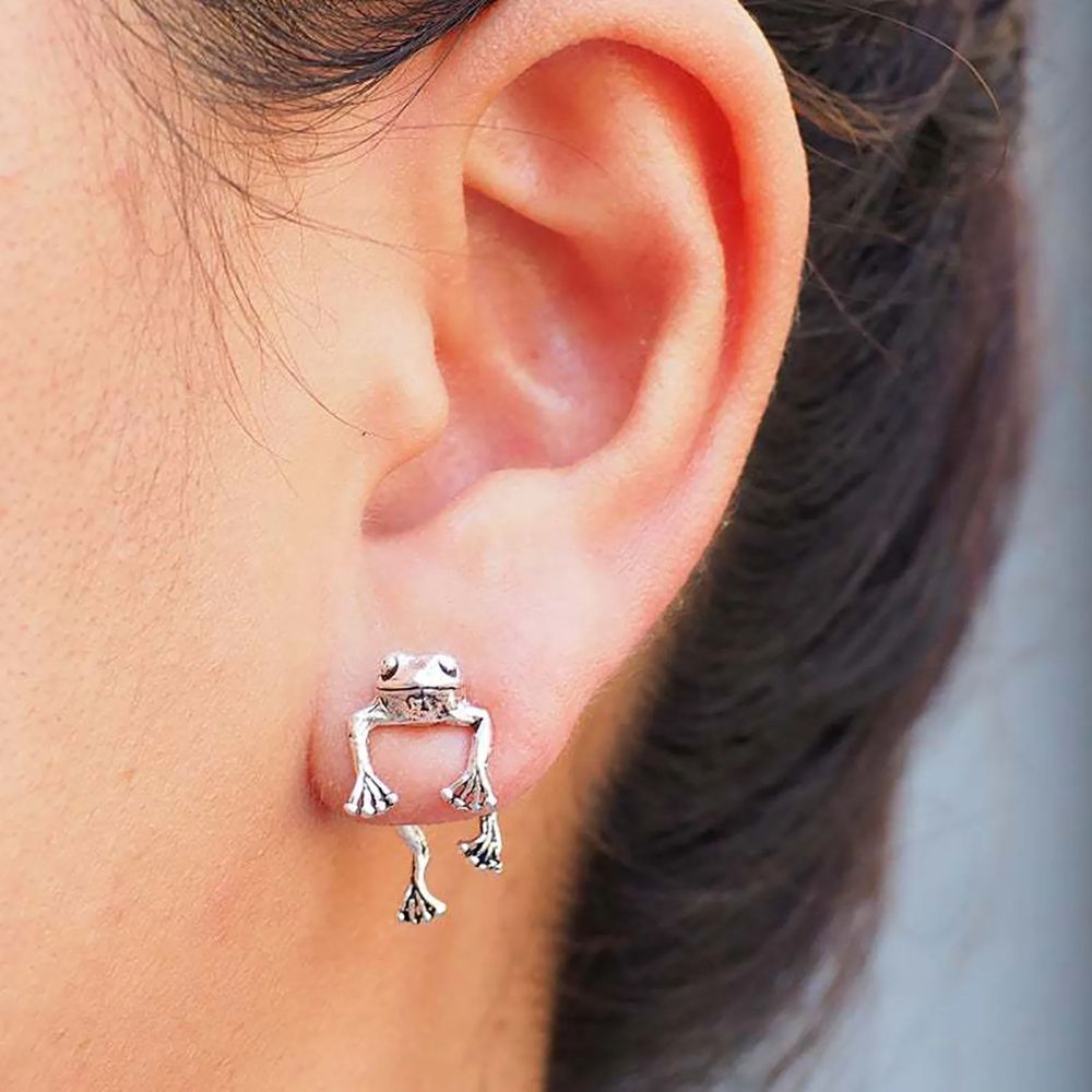 Chic Frog Earrings
