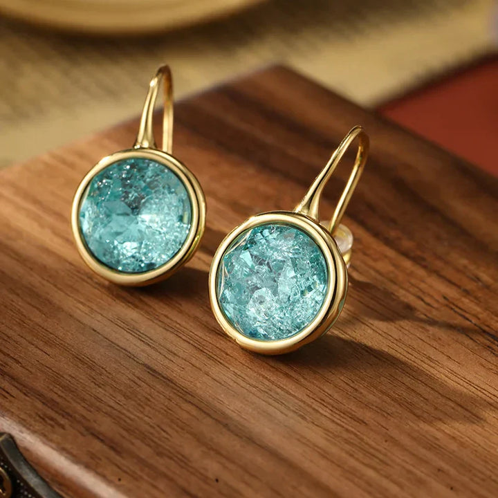 Vintage Ice Crack Earrings
