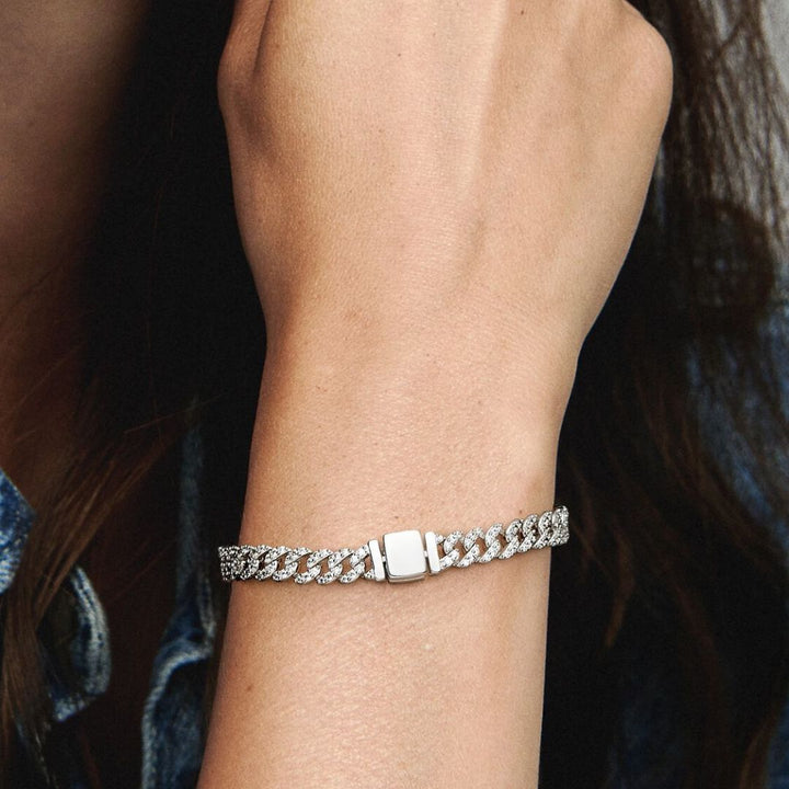 Pavé Gold Cuban Bracelet