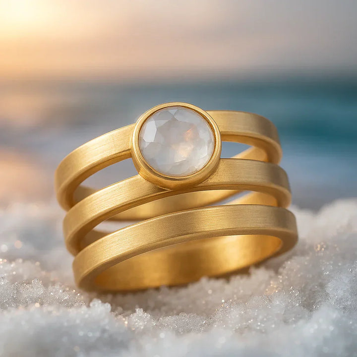 Layered Gold Index Finger Ring