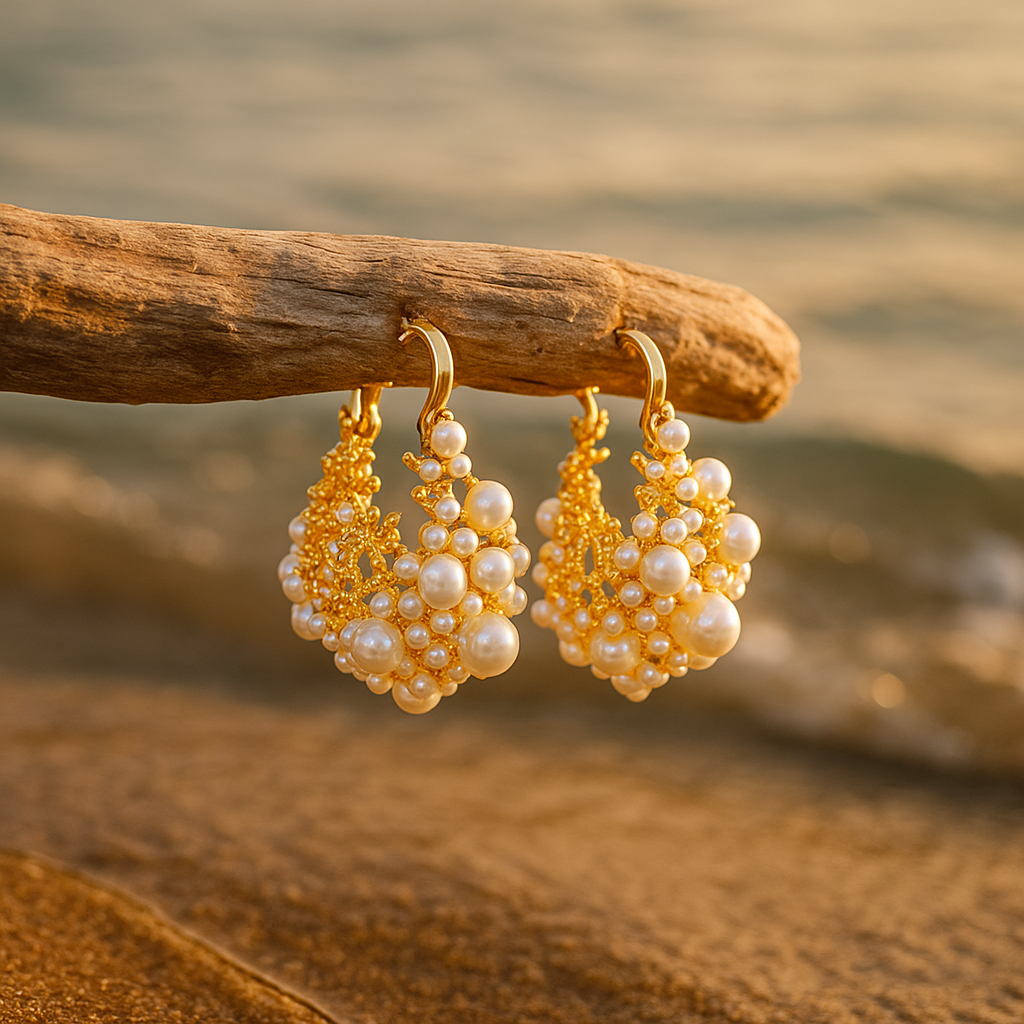 Dione Earrings | Golden Dawn
