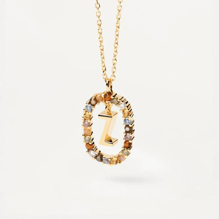 Chic Multicolor Stone Necklace