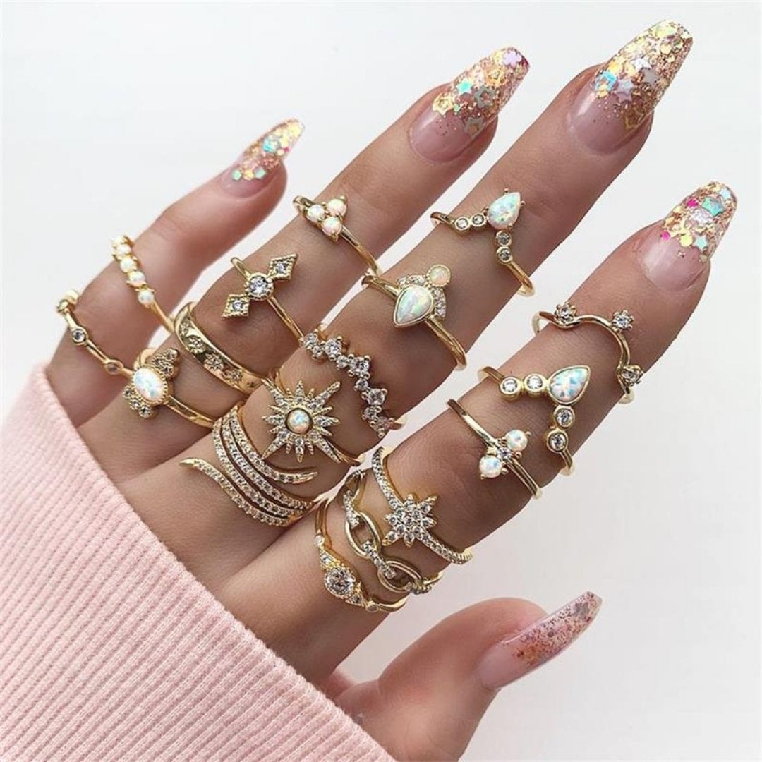 Exclusive Premium Ring Set: 8 to 12 Rings