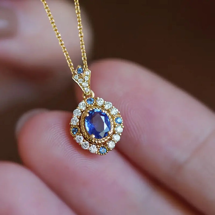 Radiant Sunset Gold Necklace