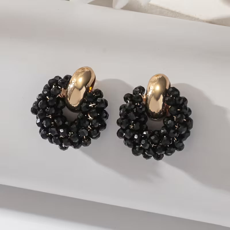 Handcrafted Bohemian Beaded Earrings