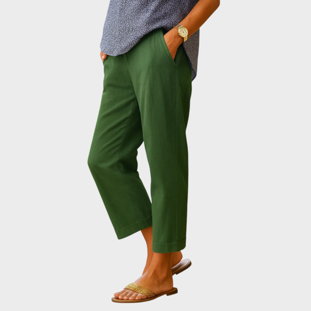 Nina | Elegant Lightweight Trousers
