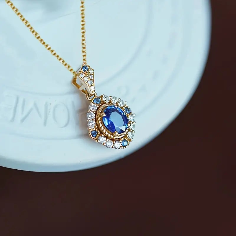 Radiant Sunset Gold Necklace