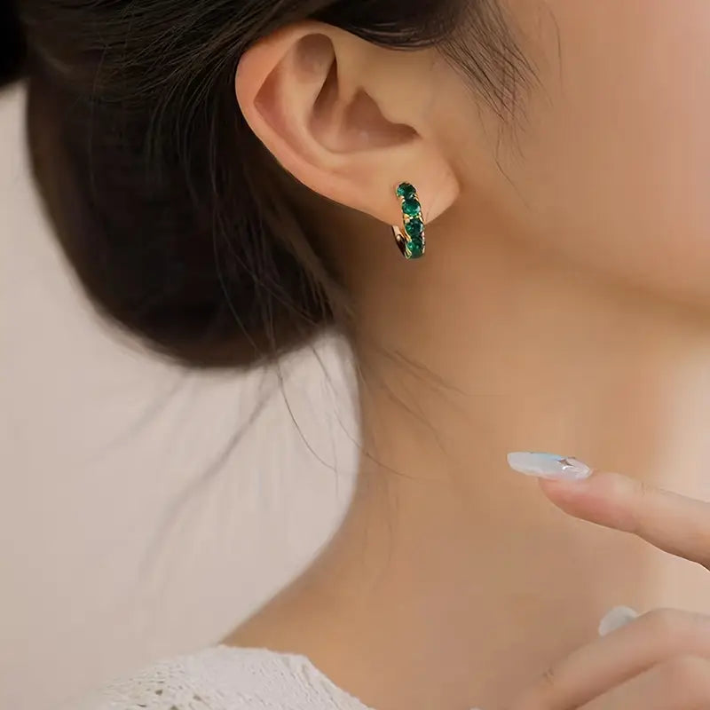 Gold Coast Circular Hoop Earrings