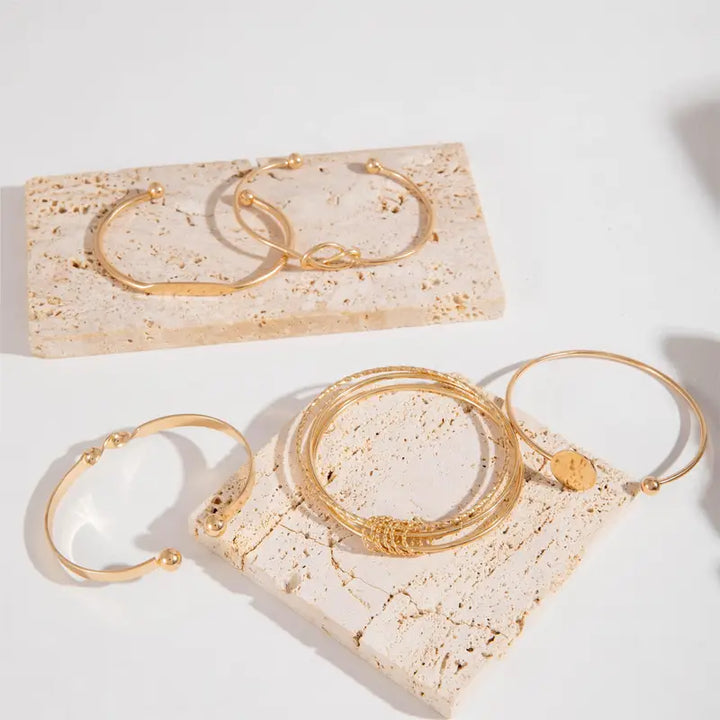 Chic Knotted Bracelet Set