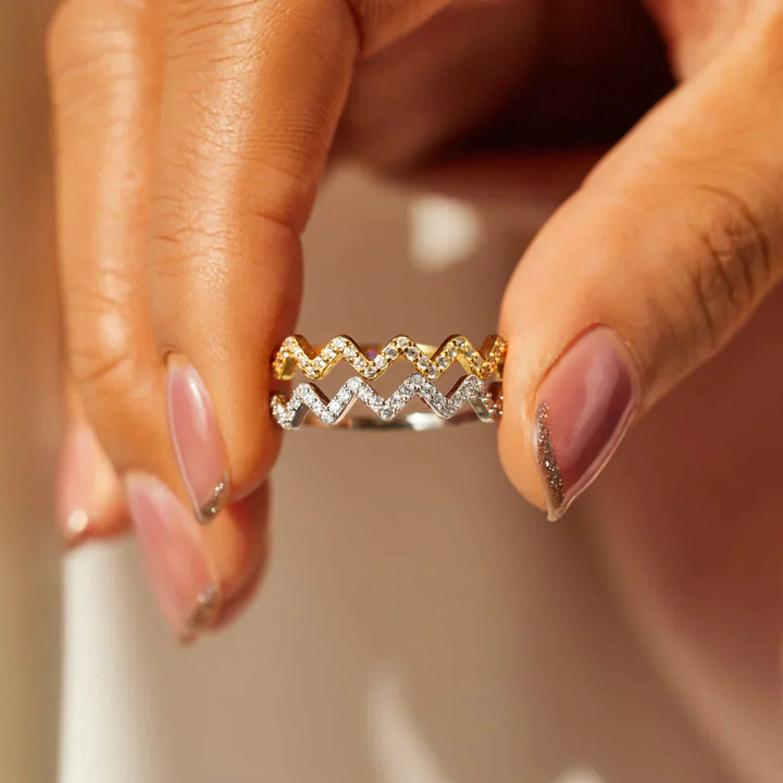 Adjustable 'Sister Always With You' Ring
