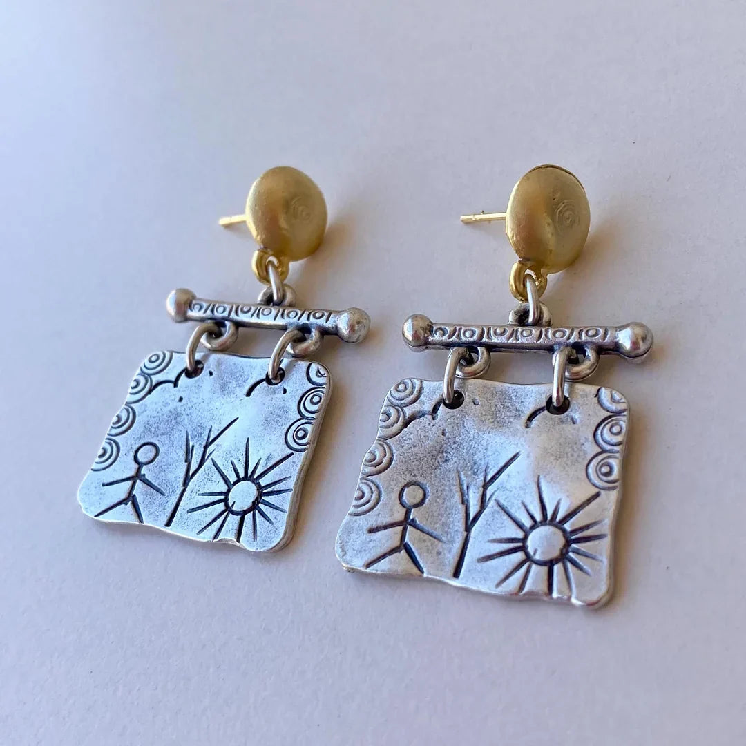 Bohemian Vintage Tribal Earrings