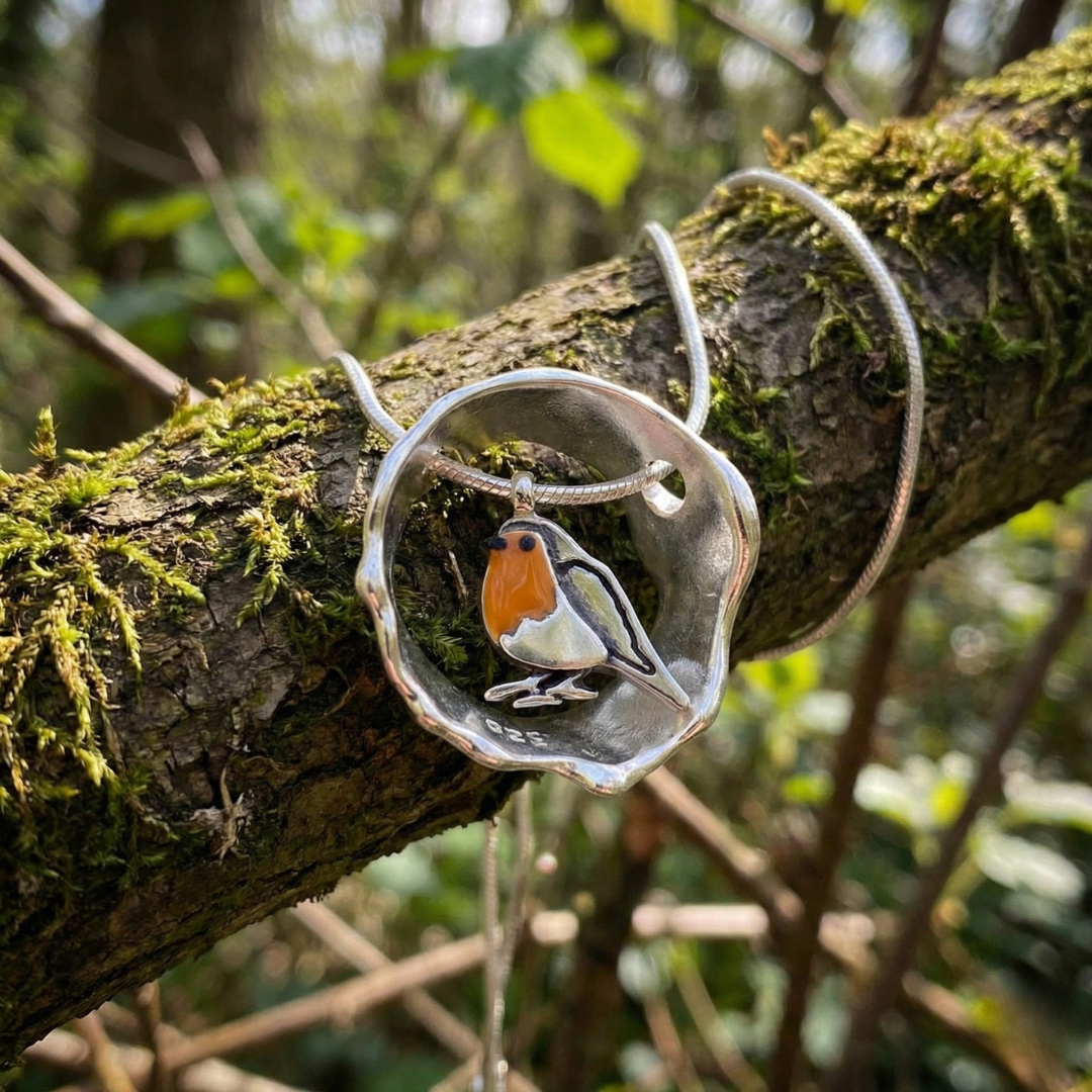 Handmade Delicate Bird Collar