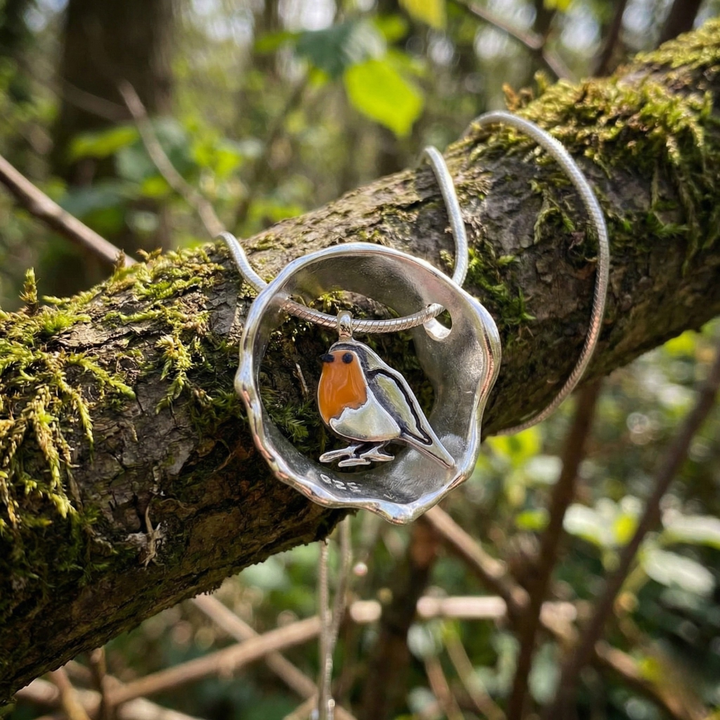 Elegant Avian-Inspired Collar