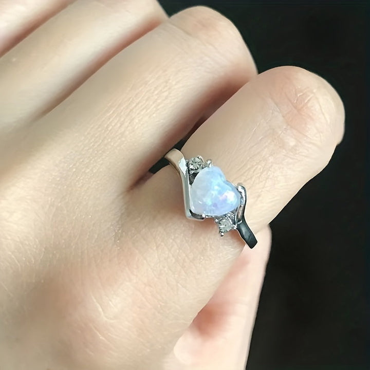Moonstone Stela Ring