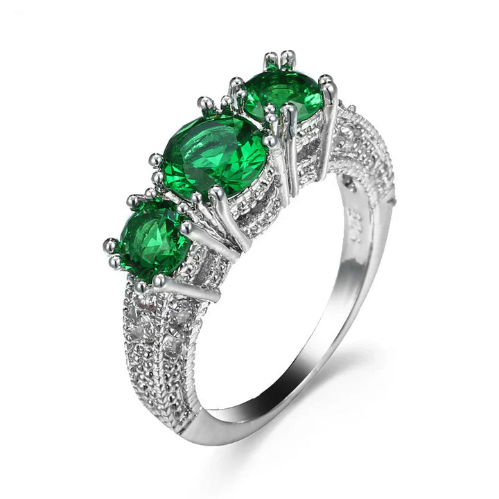 Serilda Emerald Ring" can be rewritten as "Serilda Emerald Statement Ring.
