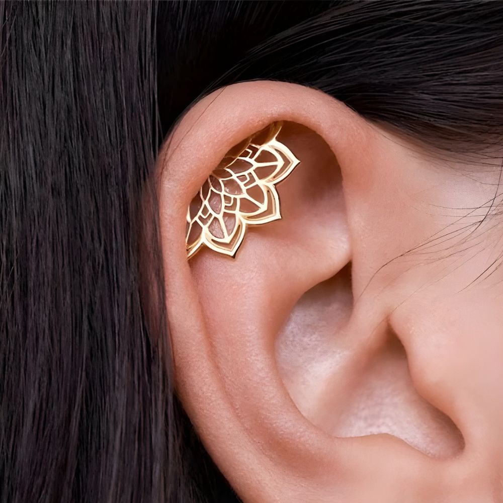 Helix Mandala Earrings