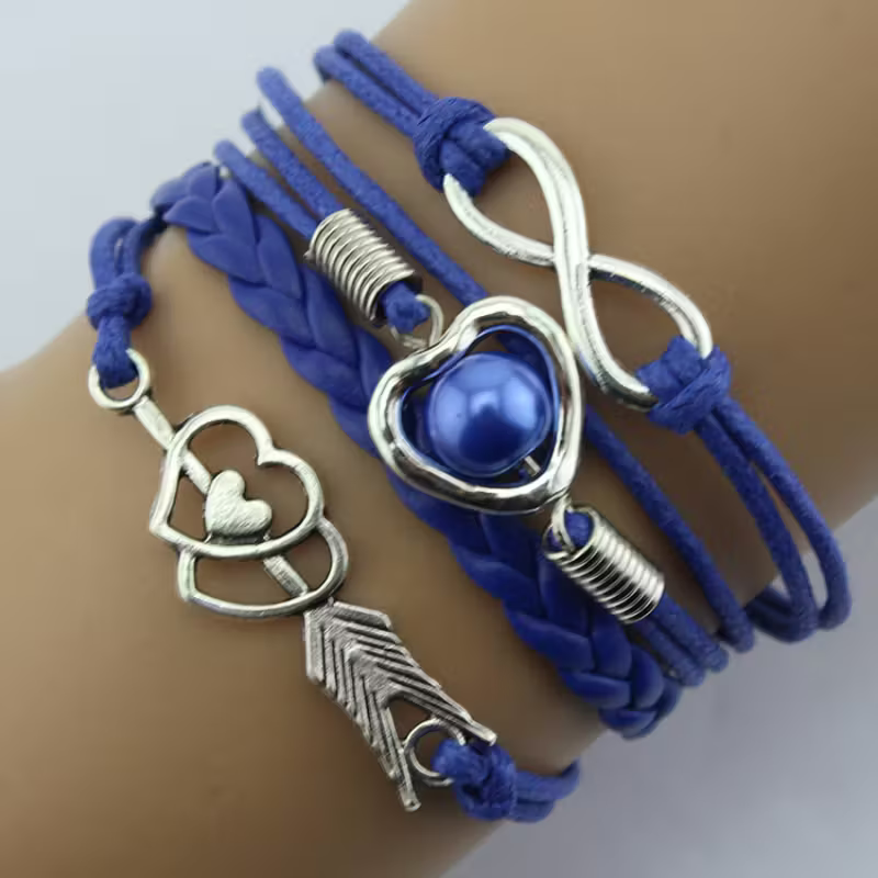 Vintage Cupid Bow Bracelet