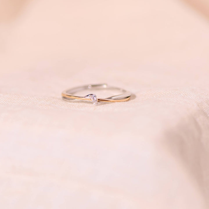Adjustable Mother-Daughter Infinity Ring – Endless Love