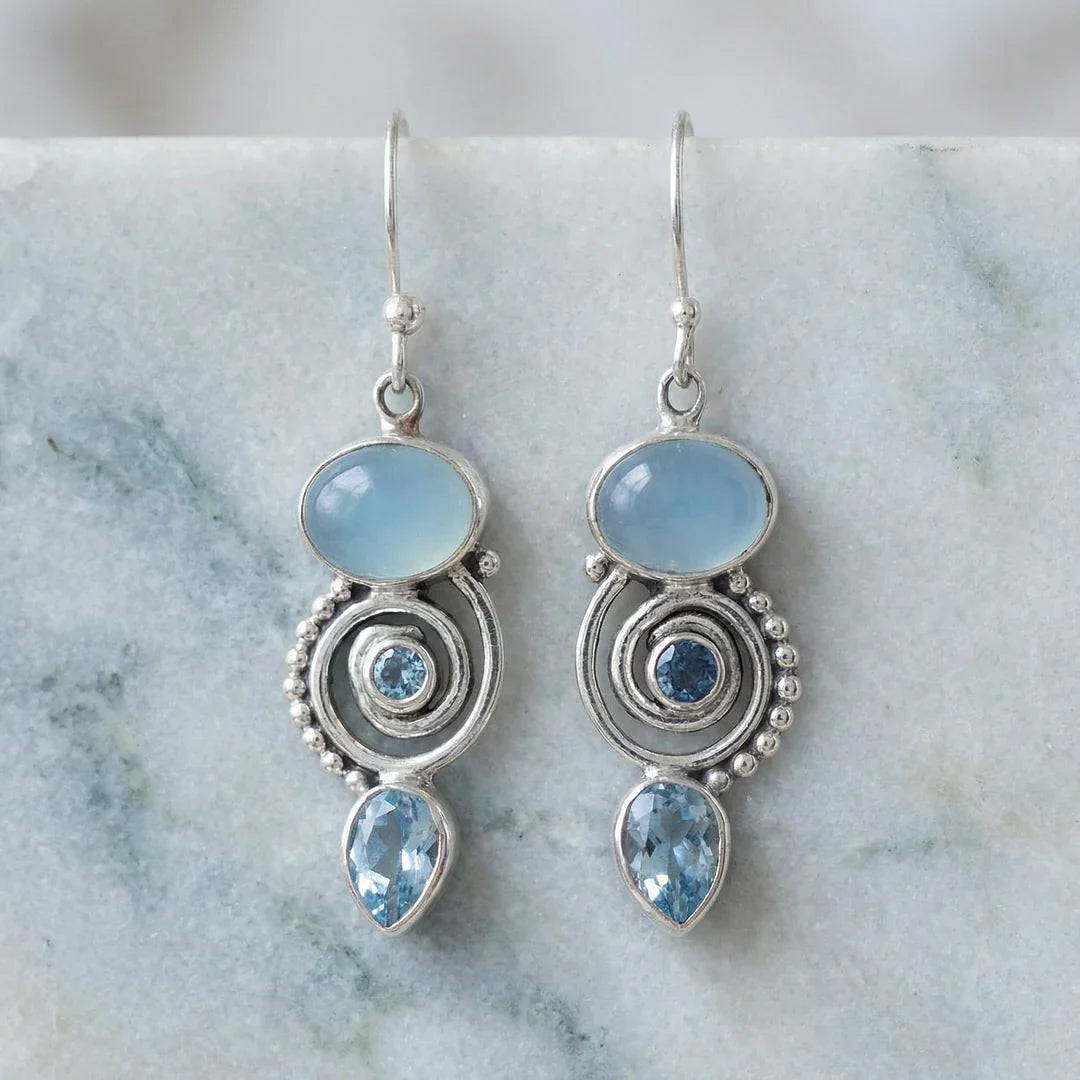 Classic Moonstone Earrings