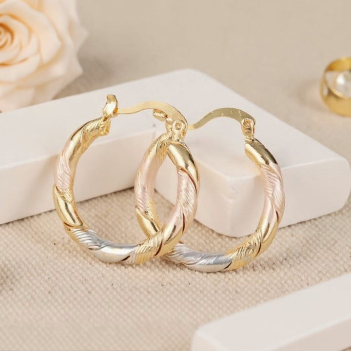 Classic Round Vintage Hoop Earrings
