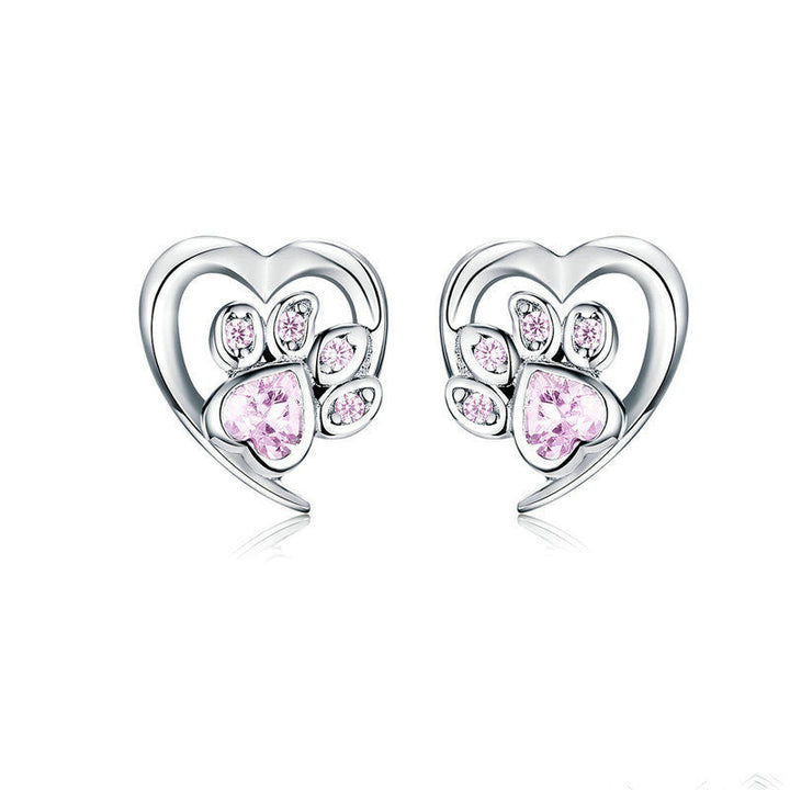 Silver Claw Earrings