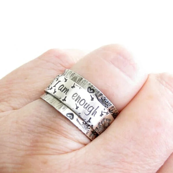Dandelion Meditation Tooth Ring