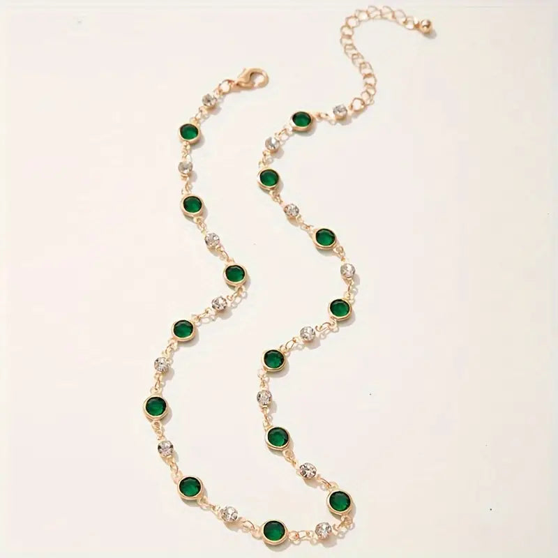Elegant Green Pendant Necklace
