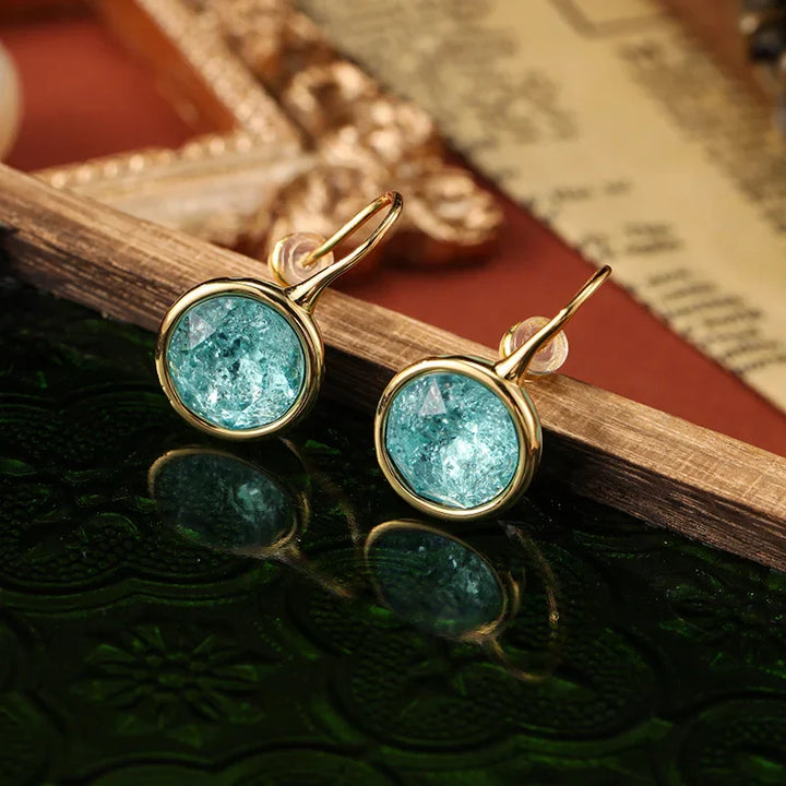 Vintage Ice Crack Earrings