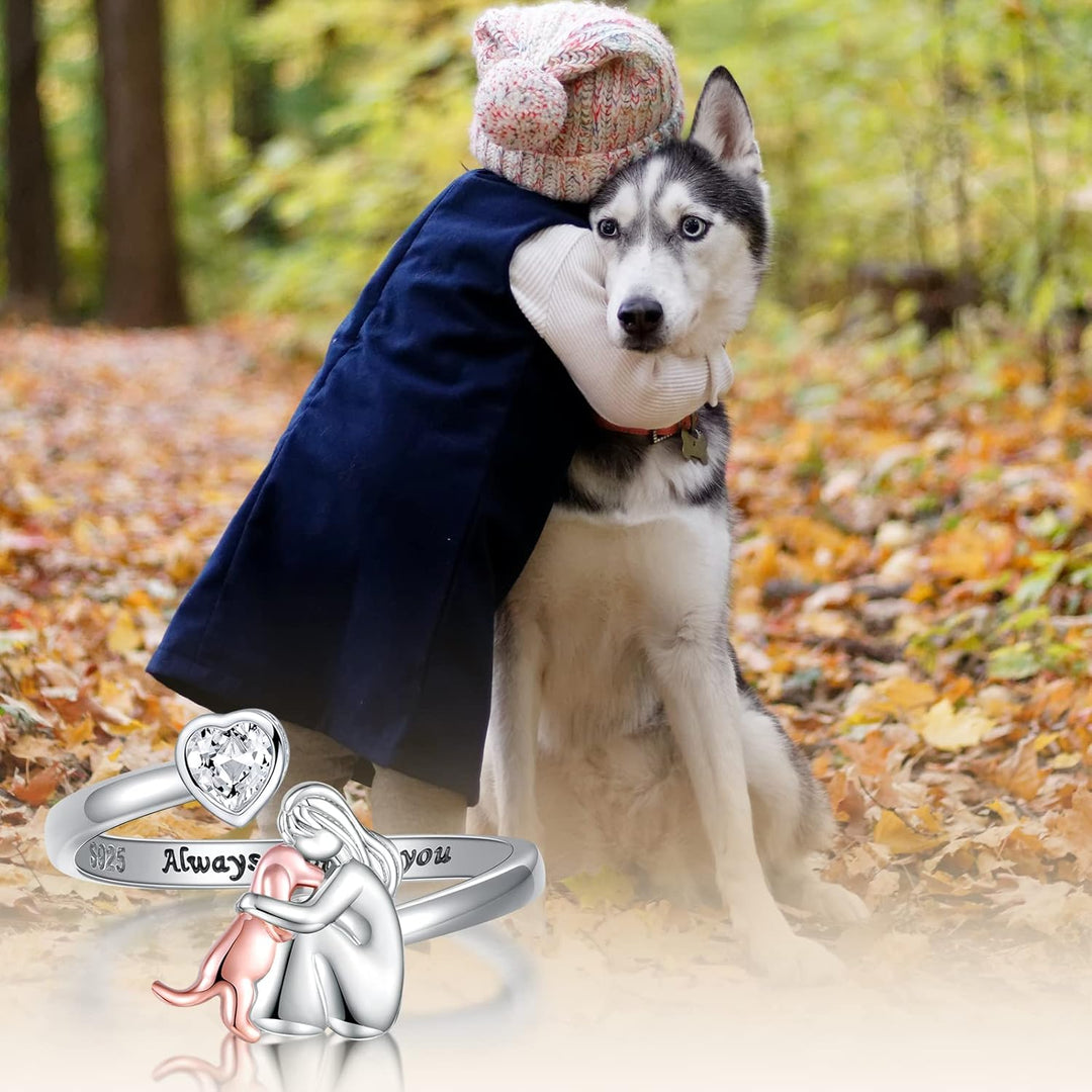 Adjustable Always in My Heart Ring