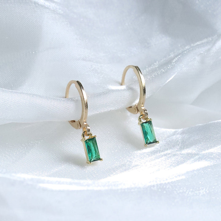 Elegant Emerald Luisa Earrings