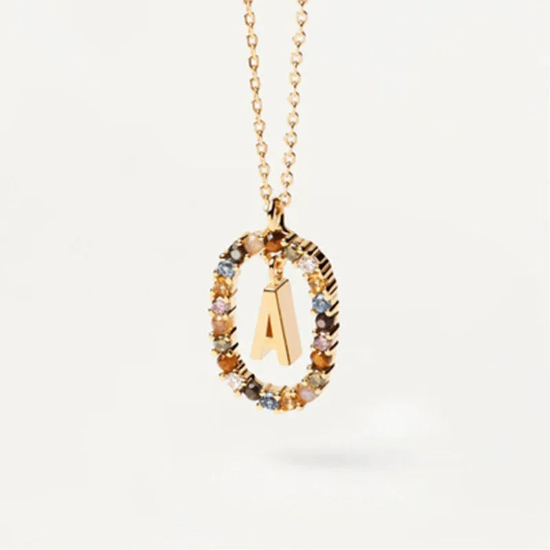 Chic Multicolor Stone Necklace