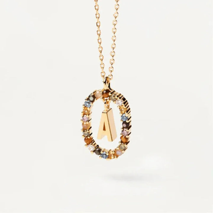 Chic Multicolor Stone Necklace