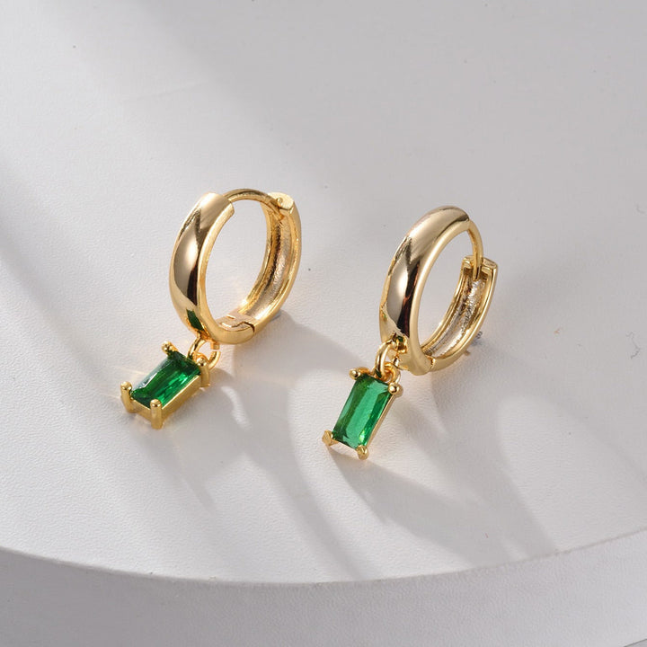 Elegant Emerald Luisa Earrings