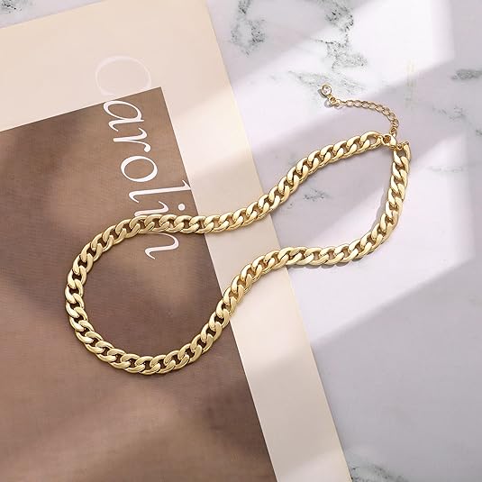 Bold Gold Cuban Collar