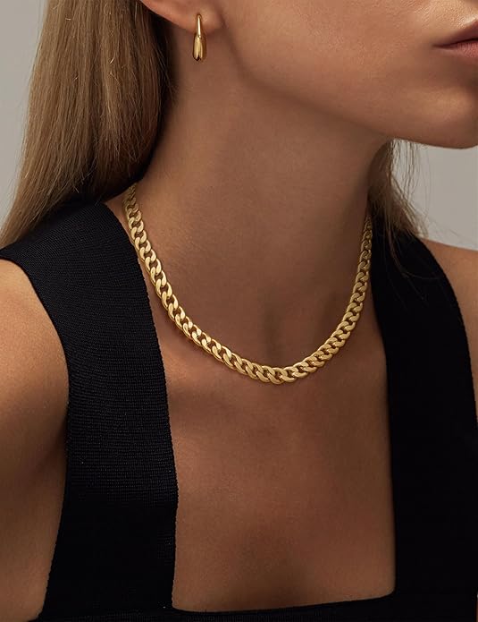 Bold Gold Cuban Collar