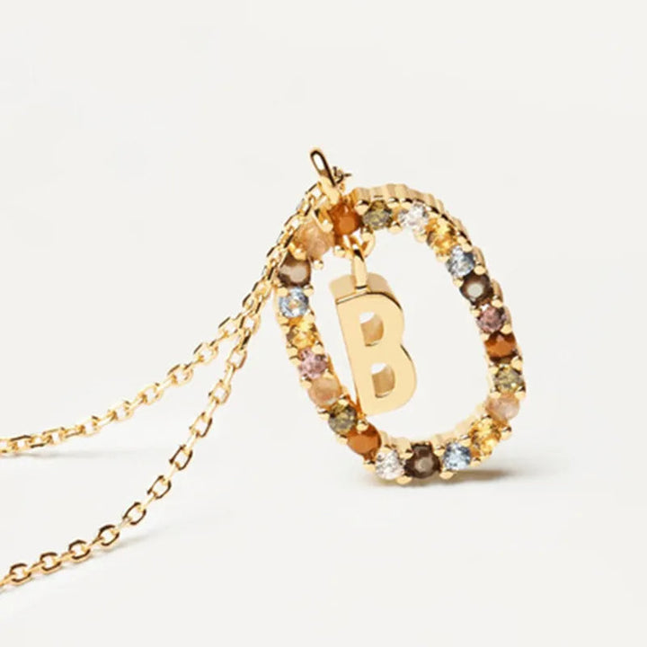 Chic Multicolor Stone Necklace