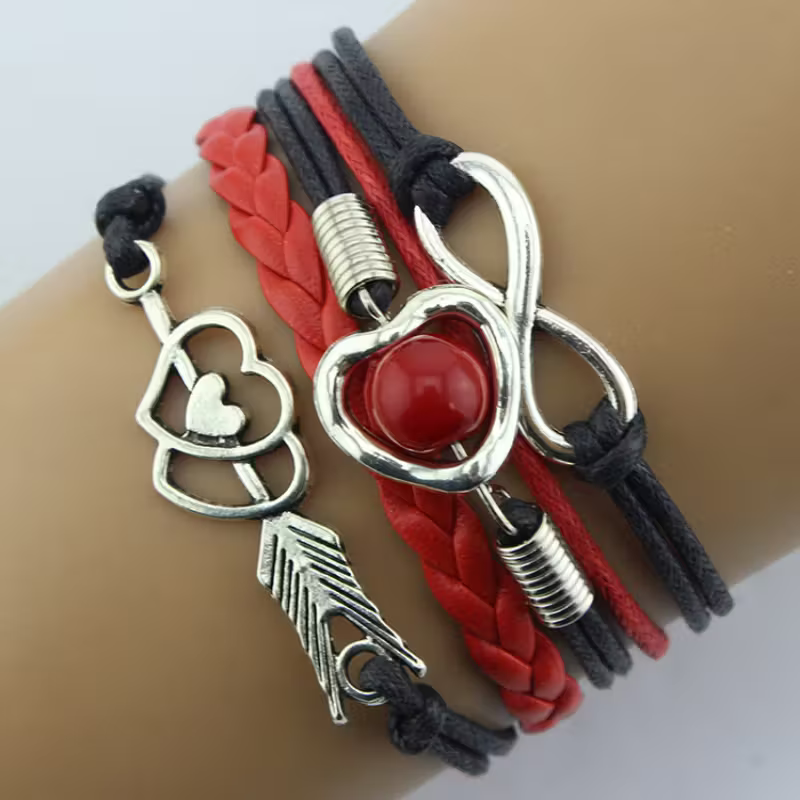 Vintage Cupid Bow Bracelet