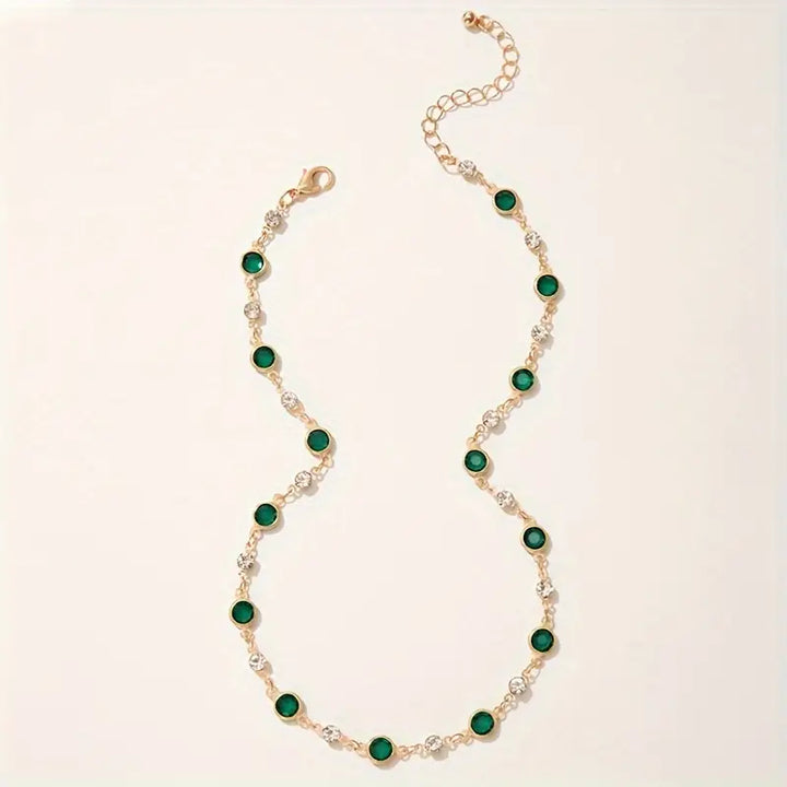Elegant Green Pendant Necklace