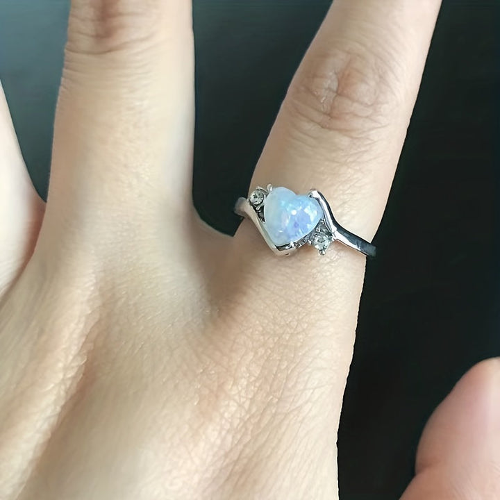 Moonstone Stela Ring