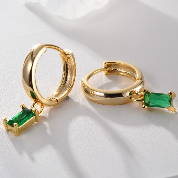 Elegant Emerald Luisa Earrings