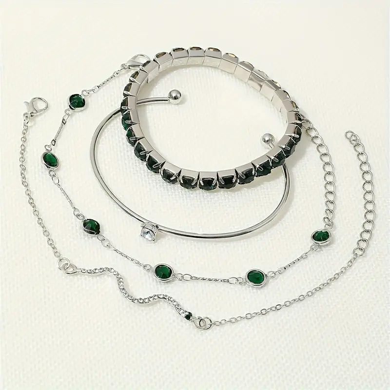 Exquisite Emerald Bracelet Collection